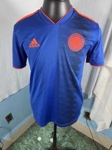 Colombia 2018-19 Away Jersey Adult Medium CW1562 Blue Kit - Picture 1 of 7