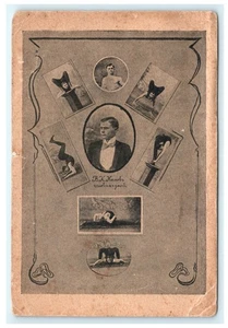 Circus Side Show "Snake Man" V.K. Kilovch Russian Contortionist Strong Man - Picture 1 of 8