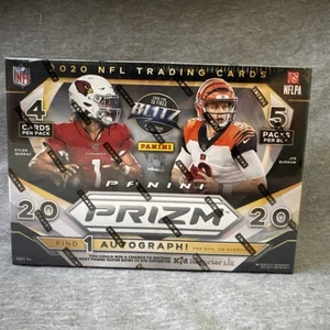 2020 Panini Prizm Football Mega Box 1 Auto, 1 Memorabilia, 3 Pink Prizms - Picture 1 of 3