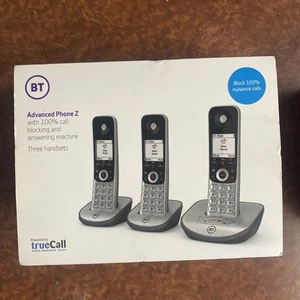 Bt Advanced Phone Z Trio Cordless Phone Set With Answer Machine Loud Speaker - Zdjęcie 1 z 5