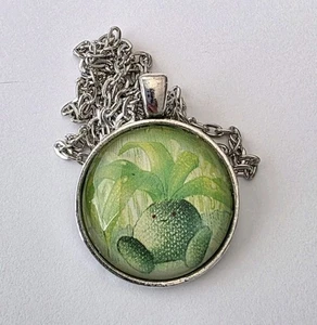 Oddish Pendant - Up-Cycled Pokemon Card Necklace - Picture 1 of 5