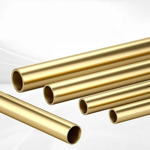 Brass Round Tube Pipe 6mm 8mm 9mm 10mm 12mm 13mm 14mm 15mm 16mm 17mm 18mm - 80mm - Picture 1 of 57