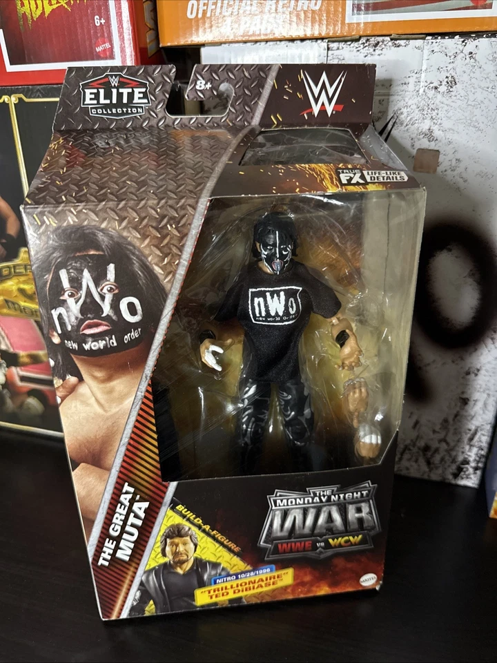 Mattel - WWE Elite Monday Night War 7 The Great Muta NWO Action Figure