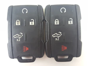ORIGINAL LOT OF 2 GMC CHEVROLET 19-23 OEM KEY LESS ENTRY REMOTE START FOB CHEVY - Picture 1 of 13