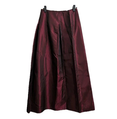 Maxi Falda De Colección Y2K Gunne Sax Jessica McCLintock Caprichosa Roja Iridiscente Talla 5 Foto 1 de 4