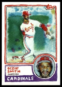 2025 Topps Shoebox Treasures 1983 Ozzie Smith St. Louis Cardinals #62 - Picture 1 of 2