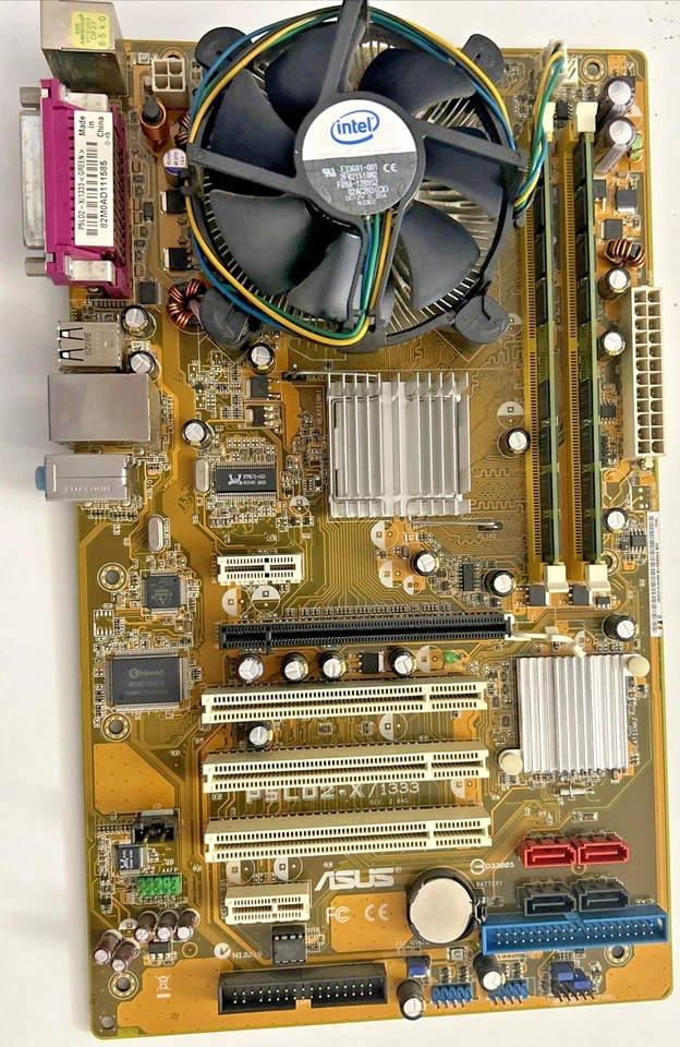 Scheda Madre ASUS P5LD2-X/1333 + CPU Intel Core 2 Duo E7200 + 4GB RAM Kingston - Immagine 1 di 4