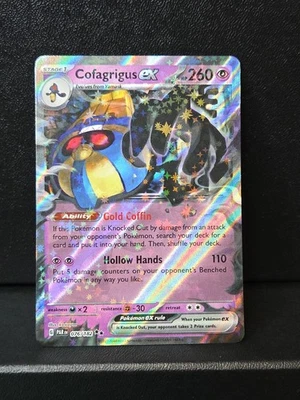 Cofagrigus ex 076/182 SV04: Paradox Rift Holo - Image 1 of 2