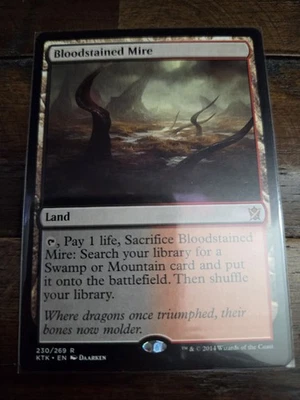 Bloodstained Mire Khans of Tarkir Regular - Image 1 of 2