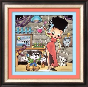 Impresión de anuncio vintage de Betty Boop “Bride Of Frankenstein” - Imagen 1 de 5