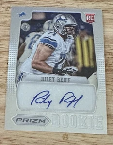 Panini Prizm Auto 2012/299 Riley Reiff #290 Rookie Auto - Detroit Lions radiocontrol - Imagen 1 de 2