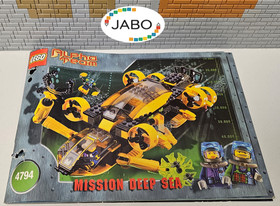 (OK O7/19) Lego Alpha Team Building Instructions 4794 Alpha Team Command Sub