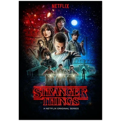 Stranger Things Netflix Original Series Poster