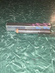 Vintage NOS Neu Avon Puderstick Lidschatten Puderstift - Silber Pflaume - Bild 1 von 3