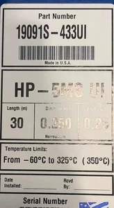 Nuove colonne gascromatografia Agilent 19091S-433UI spedizione veloce FedEx o UPS - Foto 1 di 1