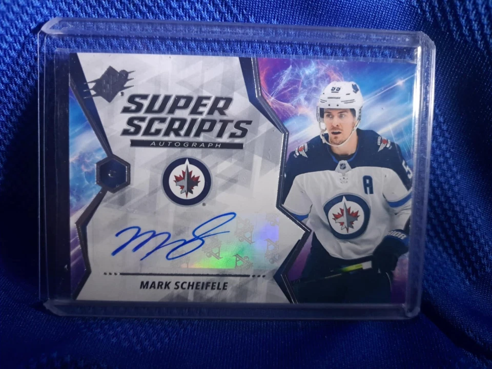 2020-21 Upper Deck - S-MS Mark Scheifele - SPx Hockey - Super Scripts Autograph - Image 1 of 1