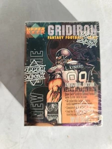 Upper Deck Gridiron Fantasy Football Game Starter Deck (1995) - Factory Sealed! - Picture 1 of 9