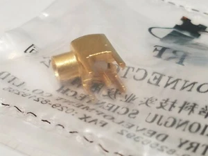 10 Pieces MCX Jack, Female PCB Printed Circuit Board Mount MCX-KWHD1 - Foto 1 di 6