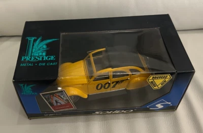 Solido Citroen 2 CV James Bond 007  "For Your Eyes Only"  Yellow 1:18 Scale - Image 1 of 4