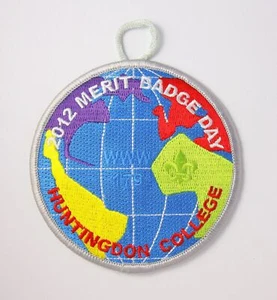 Alibamu Lodge 179 2012 Merit Badge Day Patch - Tukabatchee Area Council - Picture 1 of 1