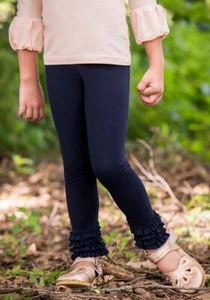 Mädchen Matilda Jane Peacoat Rüschen Legging Größe 6 dunkelblau Legging neu im Beutel - Bild 1 von 1