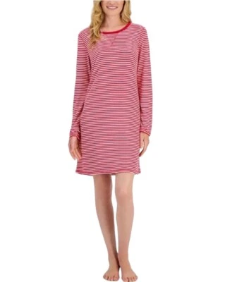 NUEVO CON ETIQUETAS Charter Club Navidad Bastón de Caramelo Rayas Tejido Camisa para Dormir Camisón Foto 1 de 4