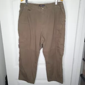 5.11 Tactical Pants Mens 40x30 Brown Cargo Straight Leg Multiple Pockets - Picture 1 of 6