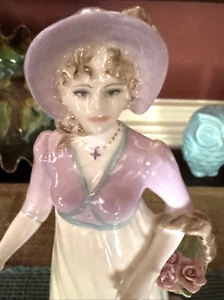 Coalport Past Times 8" Jane Bennet Bone China Figur 48/5000 Stolz Vorurteil - Bild 1 von 14