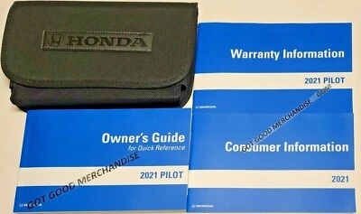 Honda Pilot 2021 manual del propietario Elite Touring Ex-L Ex LX Sport edición negra OEM Foto 1 de 2