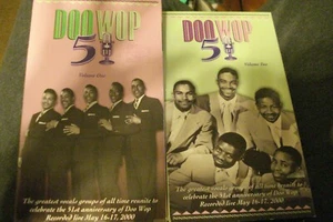 DOO WOP 5 VOLUME ONE, DOO WOP VOLUME 2 VHS - Imagen 1 de 1