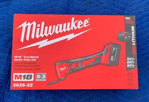 2626-22 MILWAUKEE M18 Lithium-Ion 18-Volt Cordless Oscillating Multi-Tool Kit - Picture 1 of 5