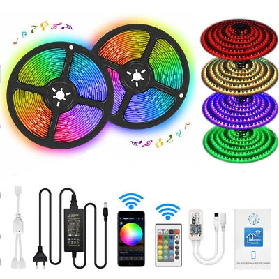 LED Band Streifen RGB Stripe Lichtleiste Lichtschlauch Farbwechsel Wasserdicht - Bild 1 von 4