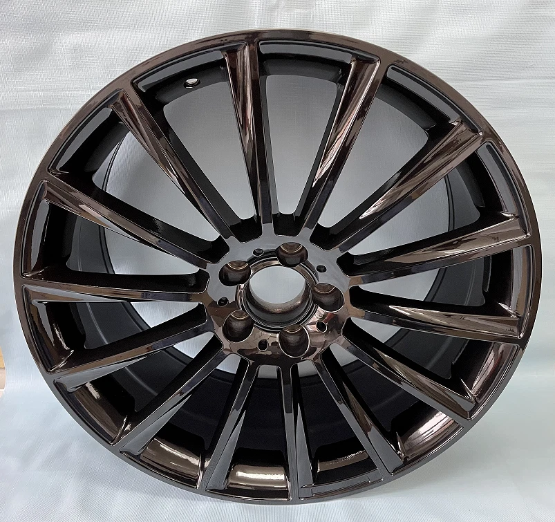 LLANTAS 1 pieza 19"x8.5 DELANTERAS AMG Negro Mate MERCEDES BENZ CLASE C E320 E350 Foto 1 de 1