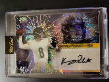 2022 Wild Card Alumination Kenny Pickett SSP RC AUTO 3/4 Steelers