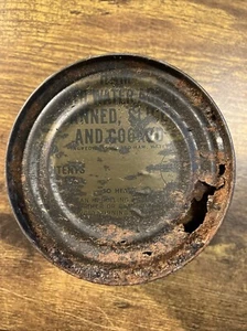 Era de la Guerra de Vietnam Ración C MCI Jamón En conserva Rebanadas y Cocido 1967 - Imagen 1 de 4