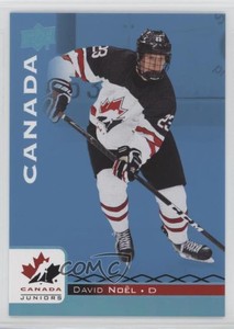 2017 Upper Deck Team Canada Juniors Blue Spectrum David Noel #61