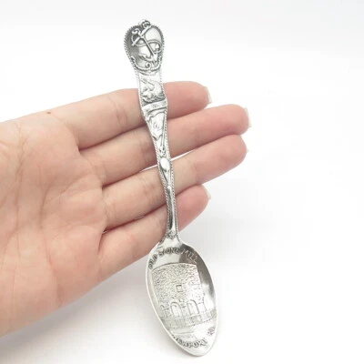 925 Sterling Silver Antique Watson States & Cities Newport RI. Demitasse Spoon - Image 1 of 4