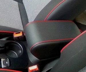 ARMLEHNE ohne Ablage für FIAT 500X mit ROTEN NÄHTEN + LÄNGENVERSTELLBAR - Bild 1 von 8