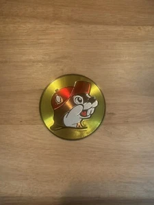 3 Inch Buc-ee's Souvenir Refrigerator Magnet- Bucky Logo- Metallic Yellow Finish - Picture 1 of 1