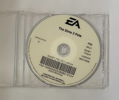 The Sims 2: Pets Review Version PlayStation 2 PS2 2006 Pre-release code - Image 1 of 4