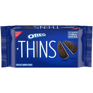 OREO Thins Chocolate Sandwich Cookies, 9.21 oz - Picture 1 of 13