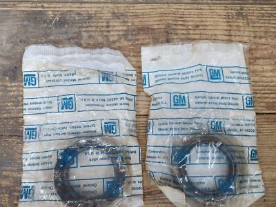 Новая из старых запасов оригинальная пара уплотнений задней оси 1971–1975 Chevrolet Caprice Impala 1236165 - Изображение 1 из 4