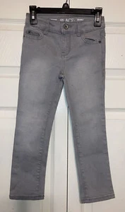 CHILDREN'S PLACE Gray Denim  Girl/boy  Skinny Etroit Pant Size 5 Pre-owned - Picture 1 of 10