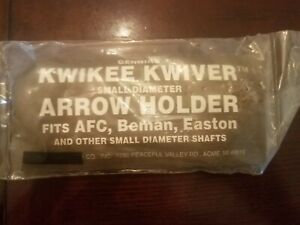 Kwikee Kwiver Arrow Holder 6 Small Diameter Holder - Black SD1 Archery-SHIP24HRS
