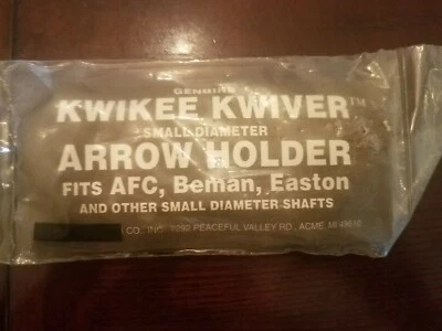 Kwikee Kwiver Arrow Holder 6 Small Diameter Holder - Black SD1 Archery-SHIP24HRS - Image 1 of 2