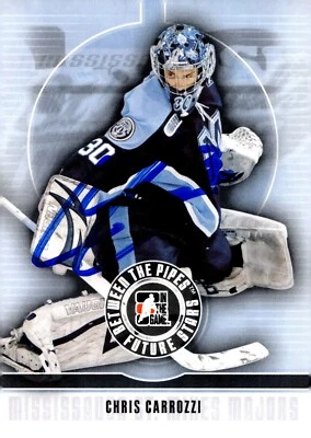 Chris Carrozzi - Signed 2008-09 ITG Between The Pipes Future Stars #10 - Image 1 of 2
