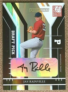 Jay Rainville 2004 Donruss Elite Extra Edition Autograph Rookie #319 /823 Twins
