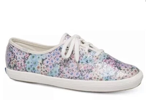 Keds Kate Spade New In Box NWT Daisy Garden Glitter Floral Sneaker Shoes - Picture 1 of 9