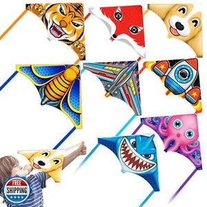8 Pack Mini Kites for Boys Girls 3-5 6 7 8 Gifts and Party Favors, Finger Lau - Picture 1 of 5
