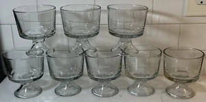 Anchor Hocking Mini Trifle Dessert Sherbet Footed Bowl - Set of 8 - Picture 1 of 16